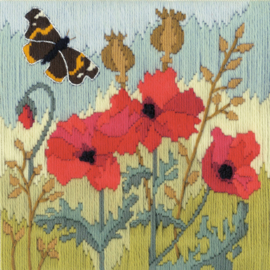Platsteek Pakket Rose Swallwell - Red Poppies