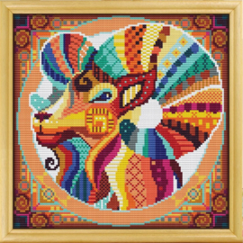 Borduurpakket Mandala Ram - 480-1 - Awesome Pattern Studio
