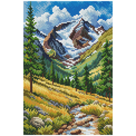8104 - Borduurpakket Mountain Path - Collection d'Art