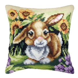 9026 KRUISSTEEK KUSSEN ORCHIDEA - LITTLE RABBIT