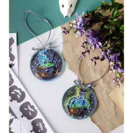 ABT043 KRALEN BORDUURPAKKET Decoratie Hanger - Spell Potion