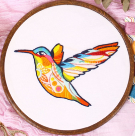 Hummingbird - Embroidery (Kolibri)