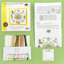 Borduurpakket Amanda Loverseed - How Does Your Garden Grow - 