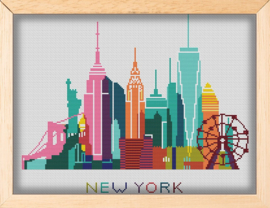 BORDUURPAKKET SKYLINE NEW YORK 351