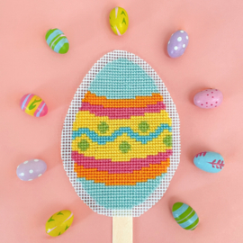 Borduurpakket Kate Hadfield - Easter Egg - Bothy Threads