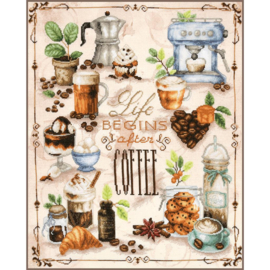 .Home and Garden - Coffee Lover's Delight (weefstof met bewerkte achtergrond)