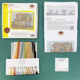 Borduurpakket - Amanda Loverseed - Cut Thru' Who Dunnit - Bothy Threads