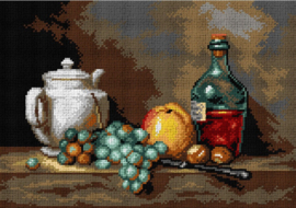 3537 - After Jean Chardin - Still Life with Teapot - ORCHIDEA 30 x 40 (STRAMIEN)