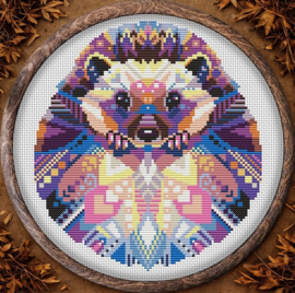 Borduurpakket Mandala Egel - 520 - Awesome Pattern Studio