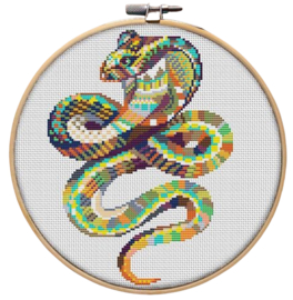 Borduurpakket Mandala Slang - 227 - Awesome Pattern Studio