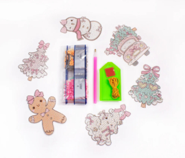 480-794 Sweetmas Ornaments / Diamond Painting Kit (6)