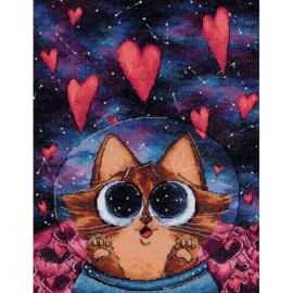 Borduurpakket Cosmic Love  - PANNA