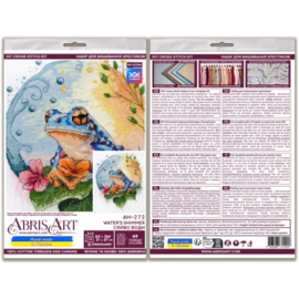 AH-272 Borduurpakket ABRIS ART - Shine of Water - Glans van het Water