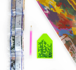 480-916 Mess-terpiece - Diamond Painting op houten frame - Letistitch (Limited Edition)