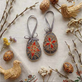 ABT056 KRALEN BORDUURPAKKET Decoratie Hanger - Easter Star