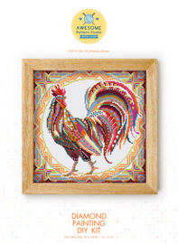 Diamond painting MANDALA Vogels HAAN