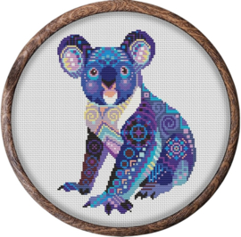 Borduurpakket Mandala Koala - 582 - Awesome Pattern Studio