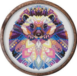 Borduurpakket Mandala Egel - 520 - Awesome Pattern Studio