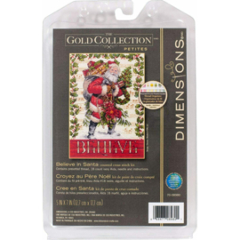 70-08980 Believe in Santa - Dimensions