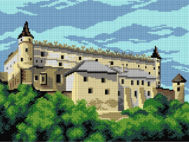 3584 - Zvolen Castle -  ORCHIDEA 30 x 40 (STRAMIEN)