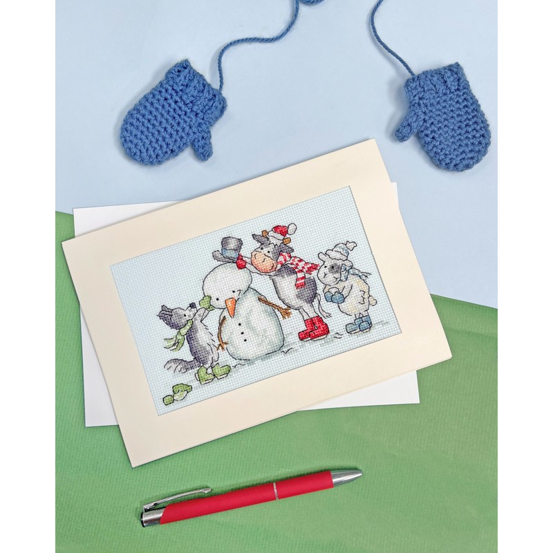 Borduurpakket Kate Garrett - Wrap, Ribbon, Gift! - Bothy Threads