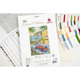 PK05 Borduurpakket Luca-S - F1 Grand Prix Monaco