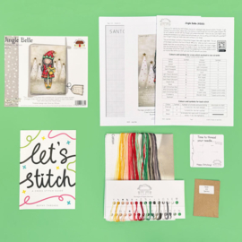Borduurpakket Gorjuss - Jingle Belle - Bothy Threads