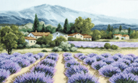 Borduurpakket - Mountain Lavender - Momentos Magicos