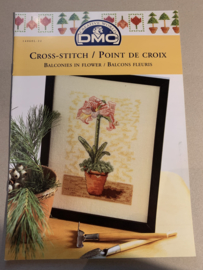 DMC Cross Stitch patroon - Balconies in Flower