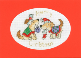 BORDUURPAKKET MARGARET SHERRY CHRISTMAS CARDS - CHRISTMAS TREATS - BOTHY THREADS