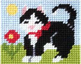 9710 - MY FIRST EMBROIDERY - ORCHIDEA - KAT MET BLOEM