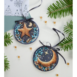 ABT037 KRALEN BORDUURPAKKET Decoratie Hanger - Star, Shine!