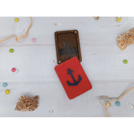 Houten Naaldendoosje Anker