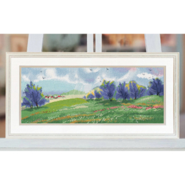 1666  Borduurpakket - Springtime Expanse - OVEN