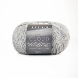 Soft Baby Alpaca Cloud (4) Lichtgrijs