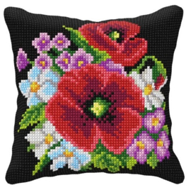 99033 KRUISSTEEK KUSSEN ORCHIDEA - Bloemenpracht
