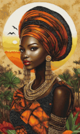 B720 Borduurpakket Luca-S - Queen of the Sunlit Continent - Koningin van het Zonverlichte Continent