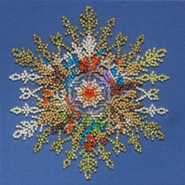 AM236 KRALEN BORDUURPAKKET Snow Sparkle - Sneeuwvlok