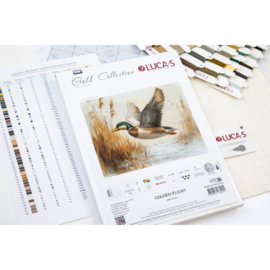 B730 Borduurpakket Luca-S - Golden Flight - Gouden Vlucht