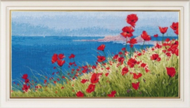 1028 SUMMER, SEA, POPPIES S1028 - OVEN