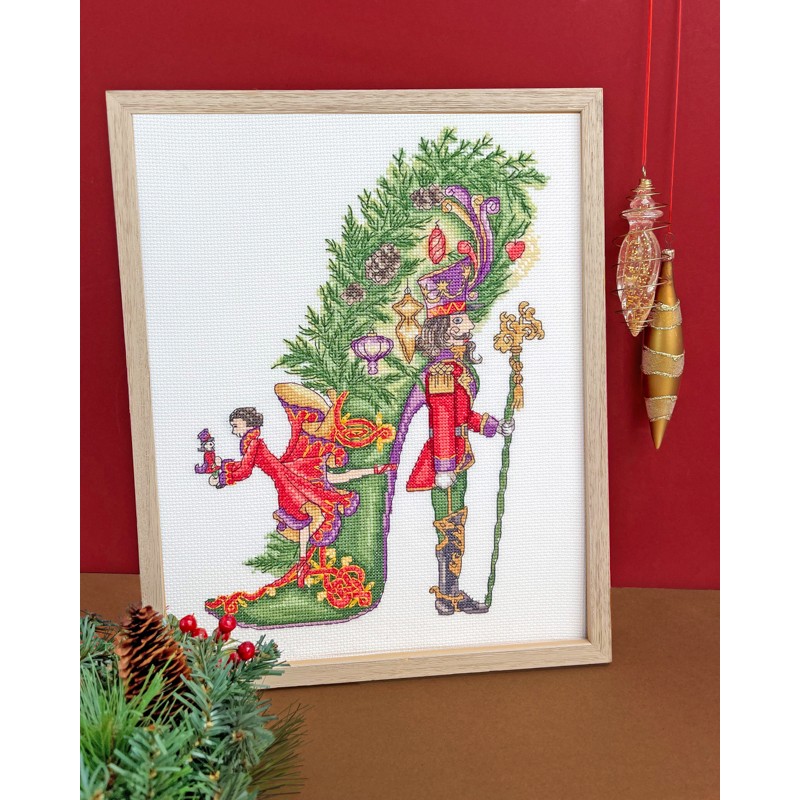 Borduurpakket Sally King - A Christmastide Tale - Bothy Threads