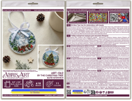 ABT062 KRALEN BORDUURPAKKET Decoratie Hanger - By The Christmas Tree
