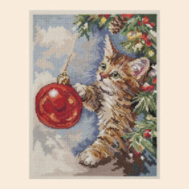 AH-328 Borduurpakket ABRIS ART -  Furry Rascal - Harige Ondeugd