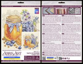 AH-311 Borduurpakket ABRIS ART -  Taste of Summer