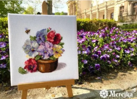 SPRING PANSIES - MEREJKA (215)