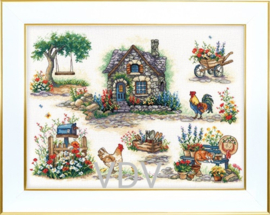 352 - Borduurpakket VDV - Summer Relax - Zomers Relaxen