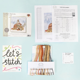 Borduurpakket Hannah Dale - Comfort And Joy - Bothy Threads
