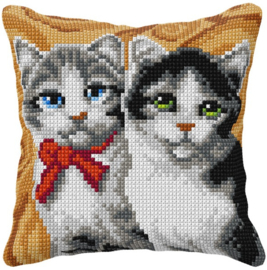 99053 KRUISSTEEK KUSSEN ORCHIDEA - Katten