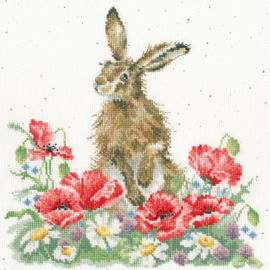 Borduurpakket Hannah Dale - Field of Flowers- Bothy Threads (XHD143)