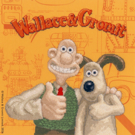 Borduurpakket Wallace & Gromit - Wonderfully W&G - Bothy Threads